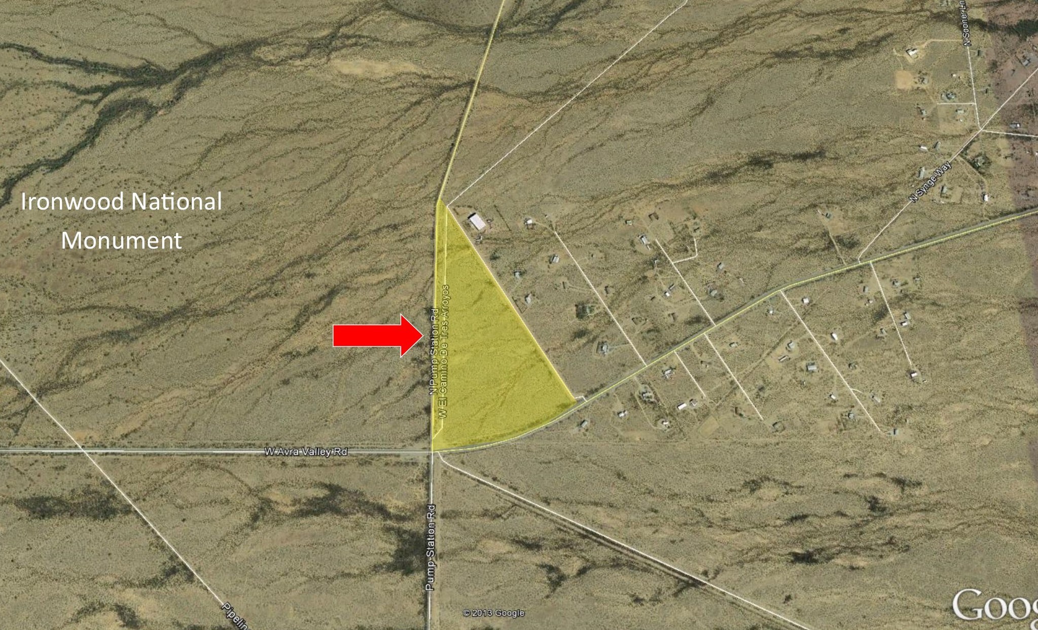 Pump Station Rd & Avra Valley Rd, Marana, AZ for sale Building Photo- Image 1 of 1