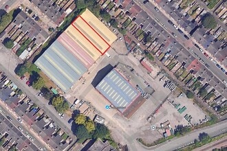 Cherry Tree Rd, Doncaster, SYK - AERIAL  map view