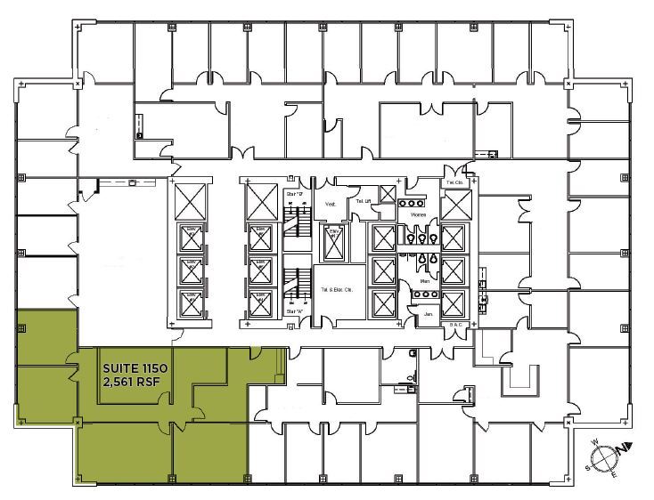 919 E Main St, Richmond, VA for lease Floor Plan- Image 1 of 1