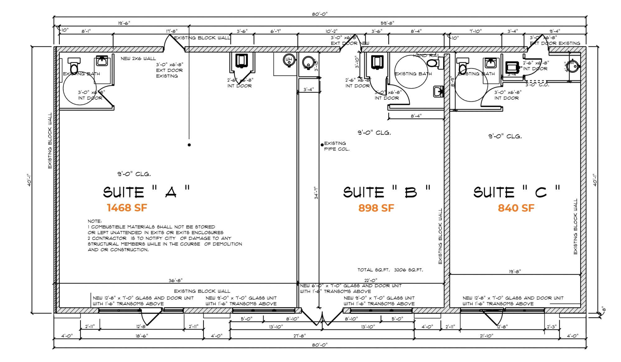 3300 W Park Row, Arlington, TX for lease Floor Plan- Image 1 of 1