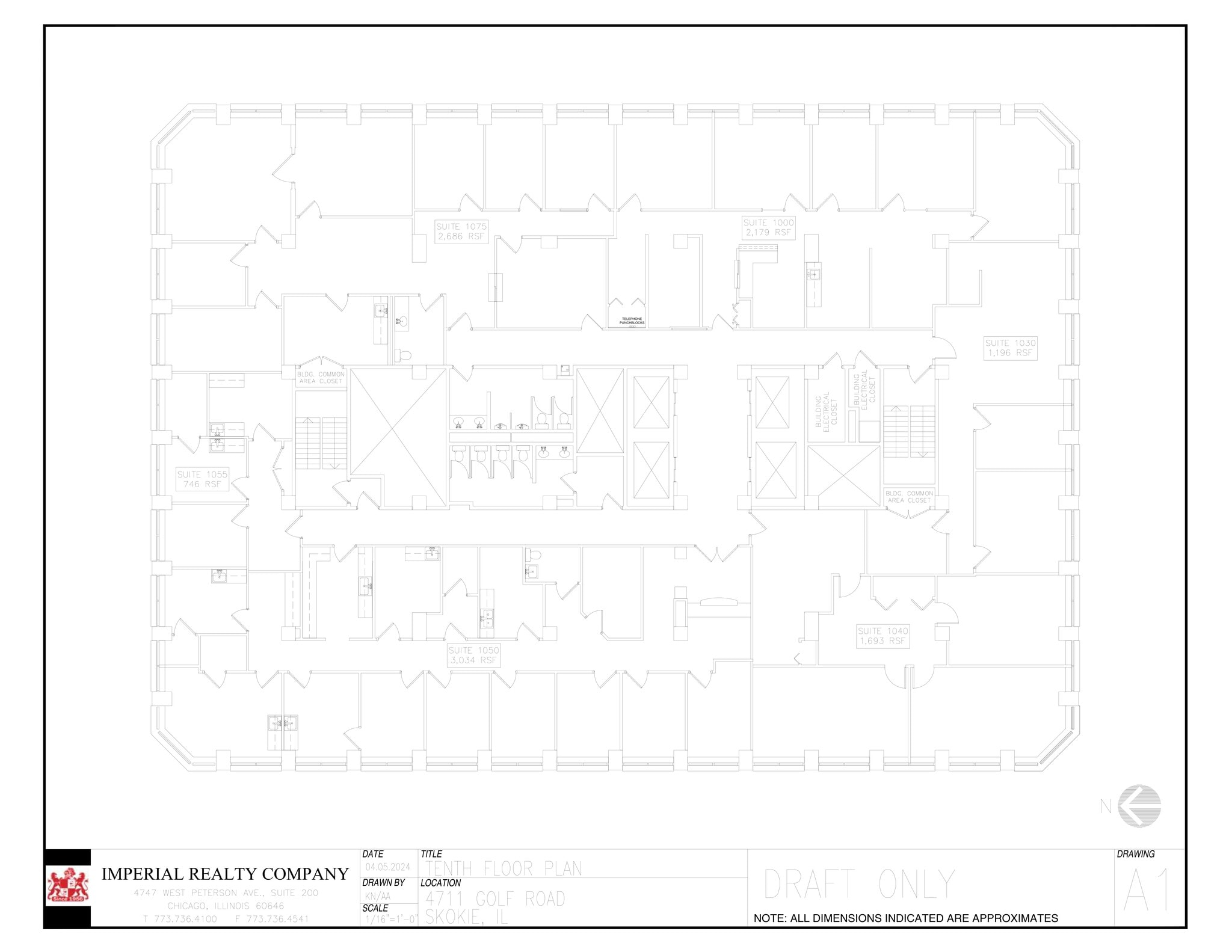 4709-4711 Golf Rd, Skokie, IL for lease Site Plan- Image 1 of 7