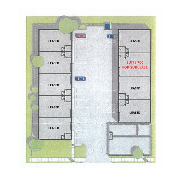 500 Victor Dr, Austin, TX for lease - Site Plan - Image 2 of 7