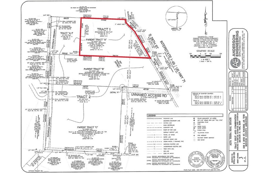 28th St, Rogers, AR for sale - Site Plan - Image 2 of 3