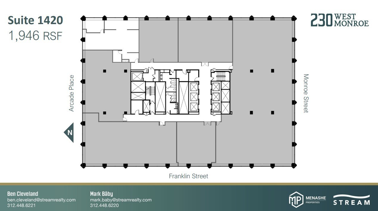 230 W Monroe St, Chicago, IL for lease Floor Plan- Image 1 of 1