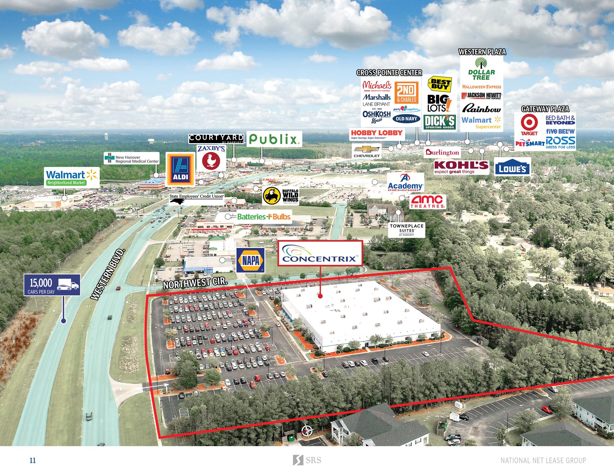 4329 Western Blvd, Jacksonville, NC 28546 Concentrix 7yrs Corp NNN