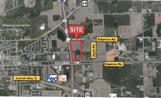 1300 Linden Rd, New Haven, IN for sale Aerial- Image 1 of 1