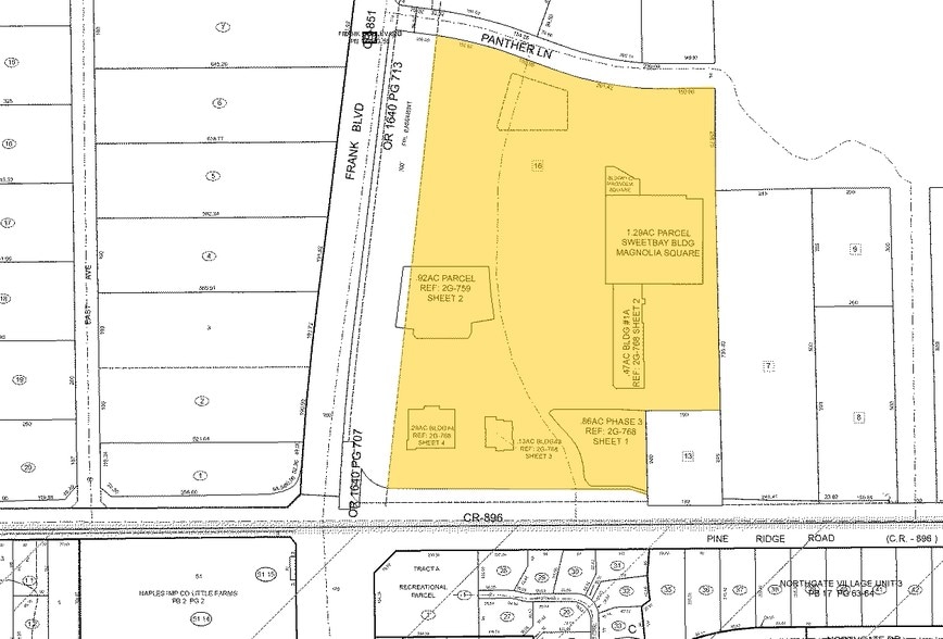 5926 Premier Way, Naples, FL for lease - Plat Map - Image 2 of 3