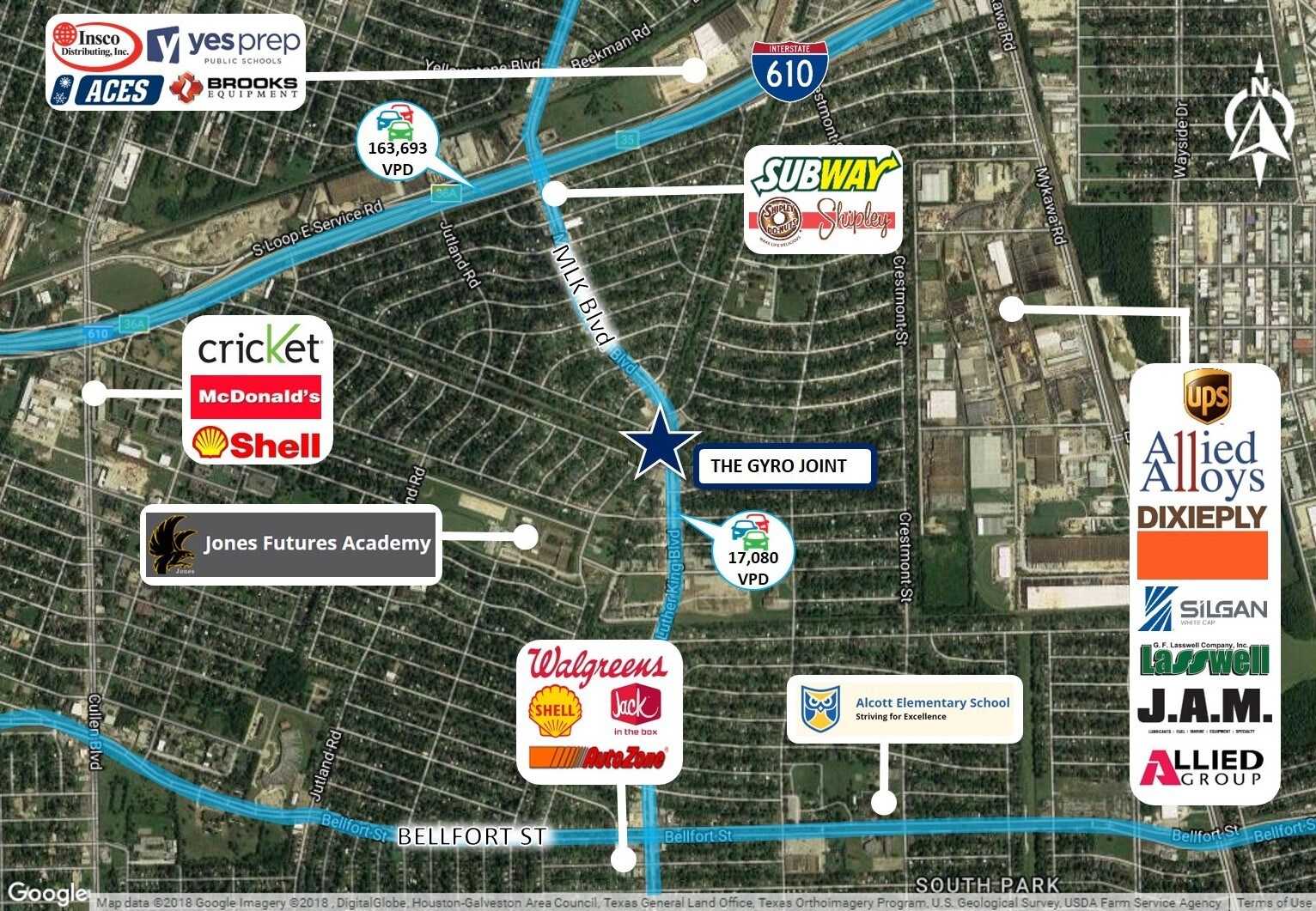 6930 Martin Luther King Jr Blvd, Houston, TX, 77033 Retail Space For