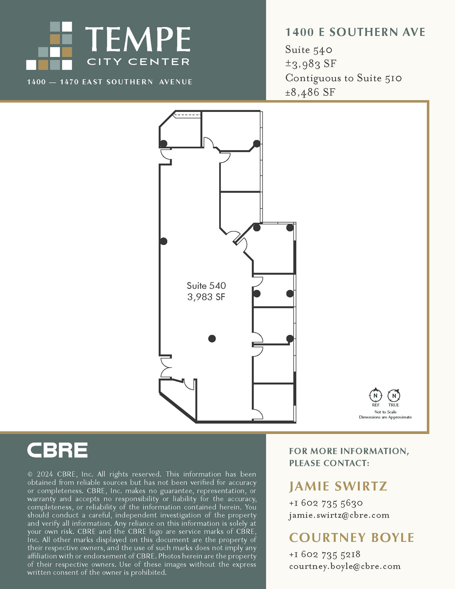 1400 E Southern Ave, Tempe, AZ for lease Floor Plan- Image 1 of 2