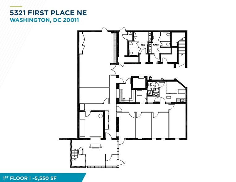 5321 First Pl NE, Washington, DC for sale - Floor Plan - Image 3 of 5