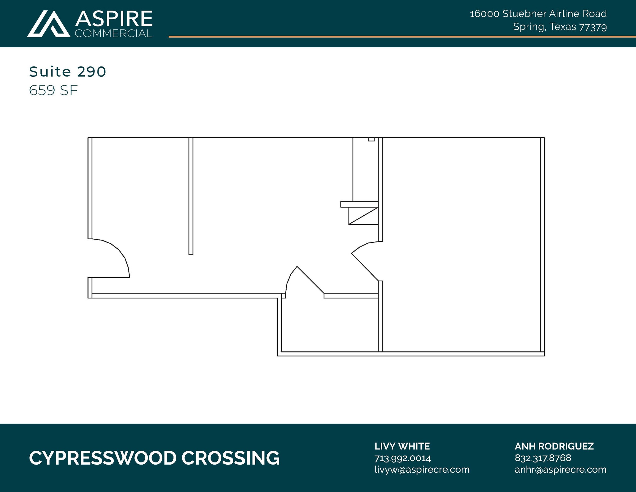 16000 Stuebner Airline Rd, Spring, TX for lease Floor Plan- Image 1 of 2