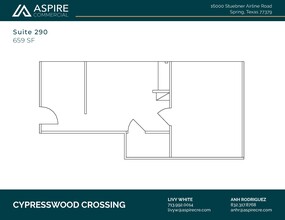 16000 Stuebner Airline Rd, Spring, TX for lease Floor Plan- Image 1 of 2