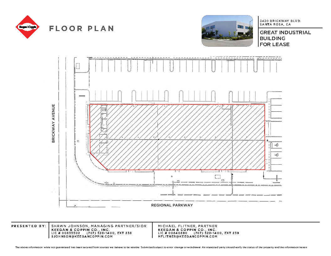 3430 Brickway Blvd, Santa Rosa, CA for lease Floor Plan- Image 1 of 1