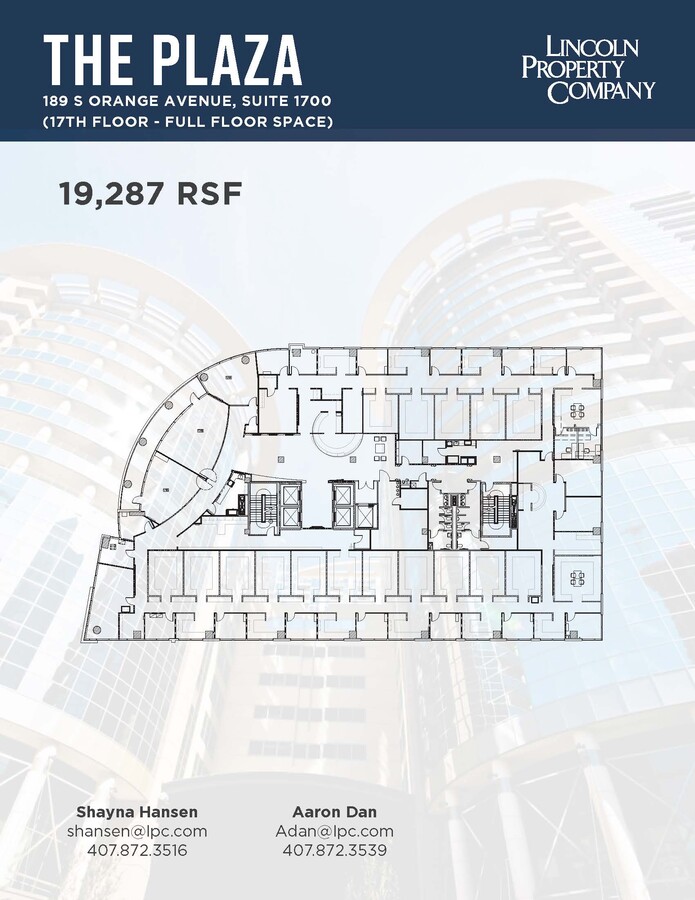 121-189 S Orange Ave, Orlando, FL 32801 - Unit 1700 -  - Floor Plan - Image 1 of 1