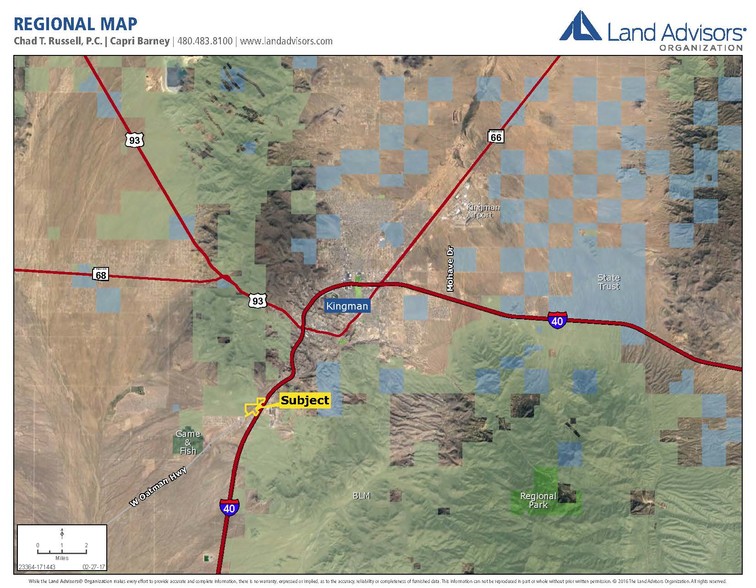 N/Nec I-40 & Shinarump Drive, Mohave County, Golden Valley, AZ 86413 ...