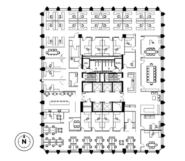 18 King St E, Toronto, ON for lease Floor Plan- Image 1 of 1