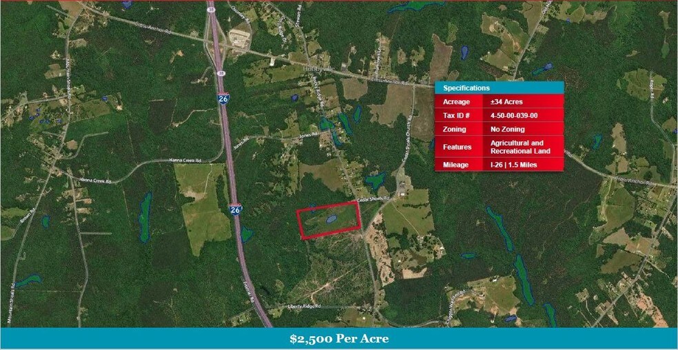00 Rocky Ridge Rd, Enoree, SC 29335
