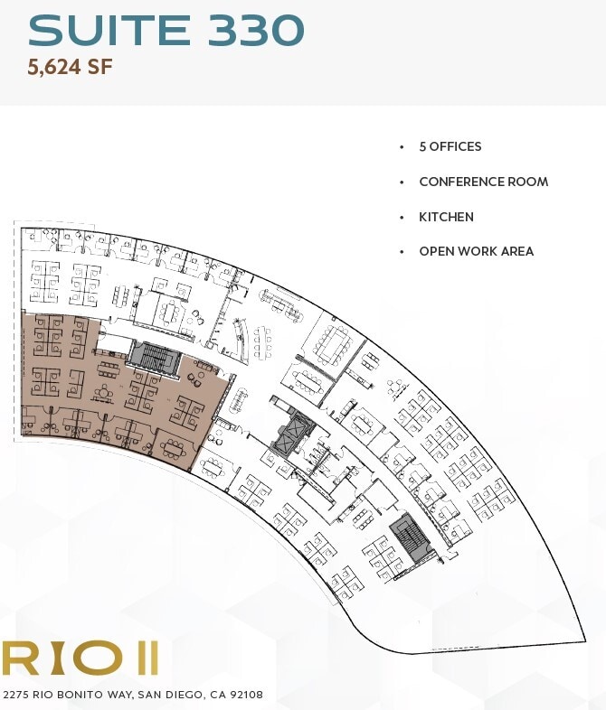2275 Rio Bonito Way, San Diego, CA for lease Floor Plan- Image 1 of 1