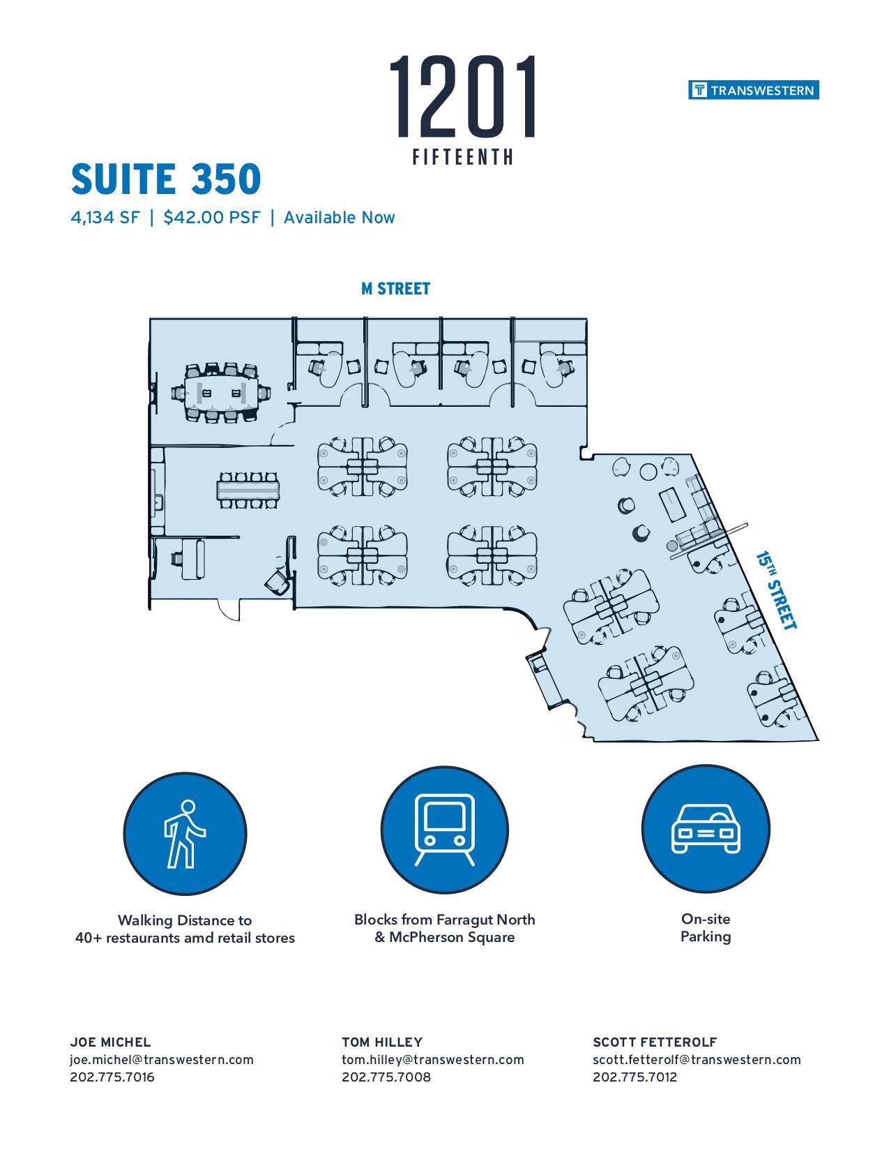 1201 15th St NW, Washington, DC for lease Floor Plan- Image 1 of 1