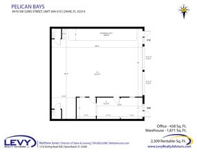 4990 SW 52nd St, Fort Lauderdale, FL for lease Floor Plan- Image 2 of 10