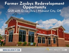 Former Zaxbys Redevelopment Opportunity - Drive Through Restaurant