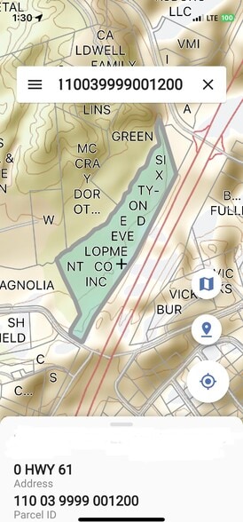 00 Hwy 61 S hwy, Vicksburg, MS for sale - Building Photo - Image 2 of 6