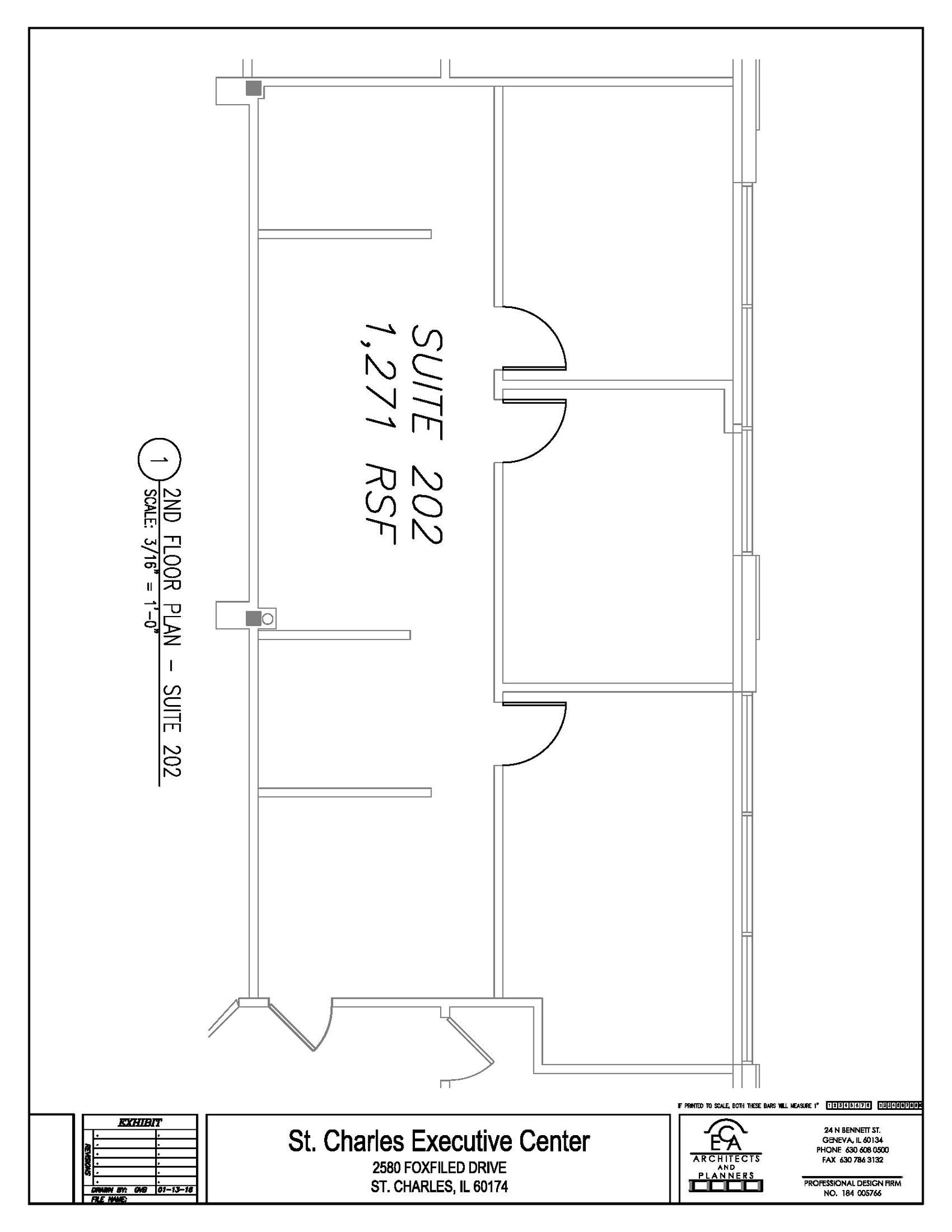 2580 Foxfield Rd, St Charles, IL for lease Floor Plan- Image 1 of 1