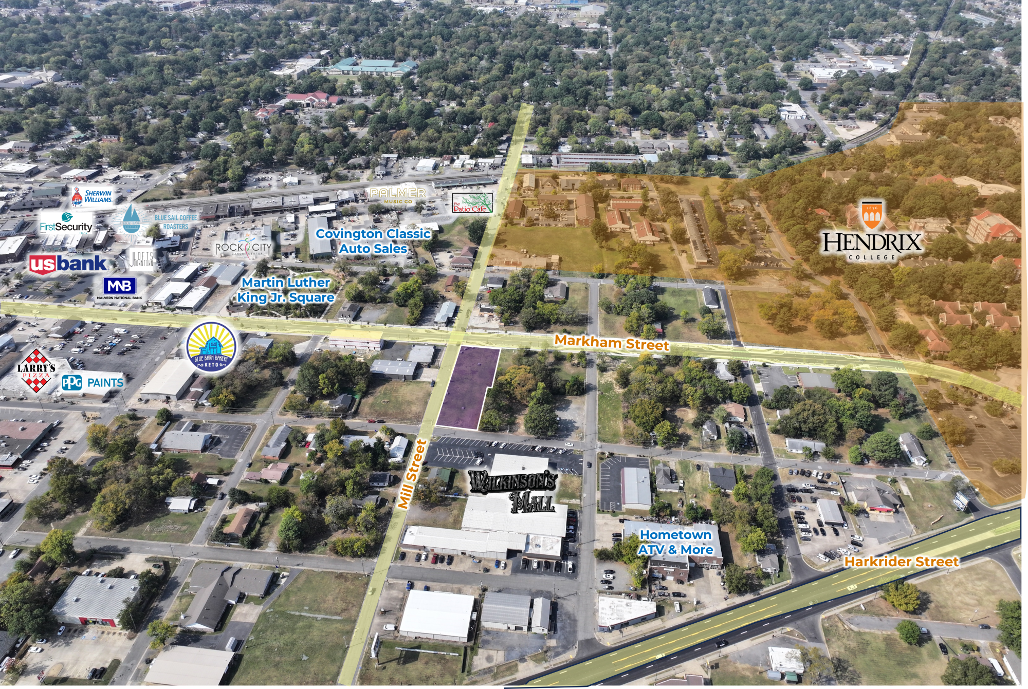 Markham to Harrison at Mill Street, Conway, AR for sale Primary Photo- Image 1 of 1