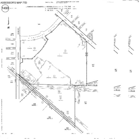 15555 E 14th St, San Leandro, CA for lease - Plat Map - Image 2 of 5