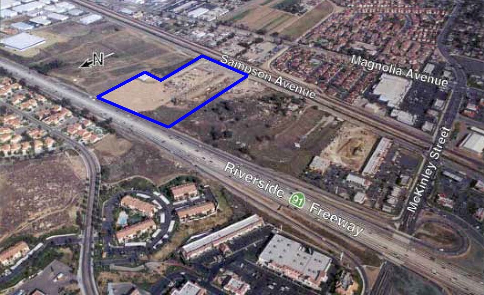 220 Crouse Dr, Corona, CA for lease - Aerial - Image 3 of 8