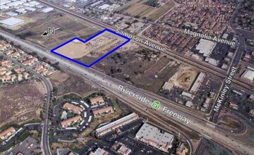 220 Crouse Dr, Corona, CA - AERIAL map view