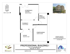 1151 N Buckner Blvd, Dallas, TX for lease Floor Plan- Image 1 of 1