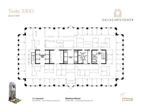 2200 Ross Ave, Dallas, TX for lease Floor Plan- Image 1 of 1