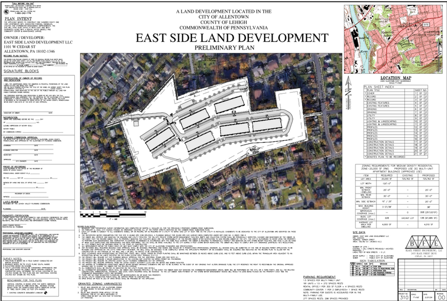 712 Turner st, Allentown, PA for sale - Site Plan - Image 1 of 1