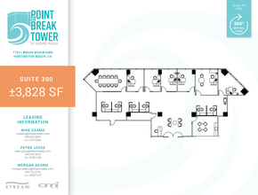 17011 Beach Blvd, Huntington Beach, CA for lease Floor Plan- Image 1 of 2