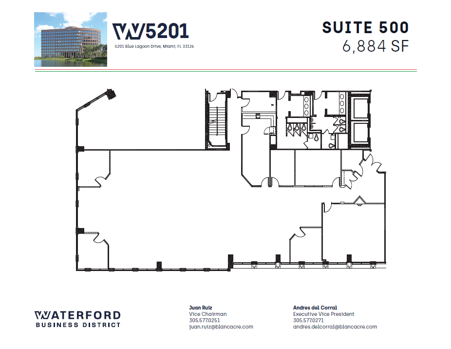 5200 Waterford District Dr, Miami, FL for lease Floor Plan- Image 1 of 1