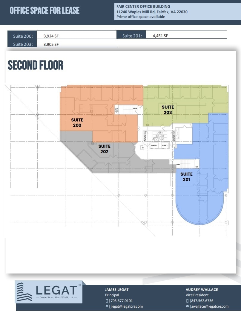 11240 Waples Mill Rd, Fairfax, VA for lease Floor Plan- Image 1 of 1