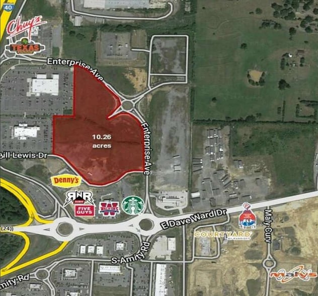 Lewis Ranch Rd, Conway, AR for sale - Aerial - Image 2 of 2