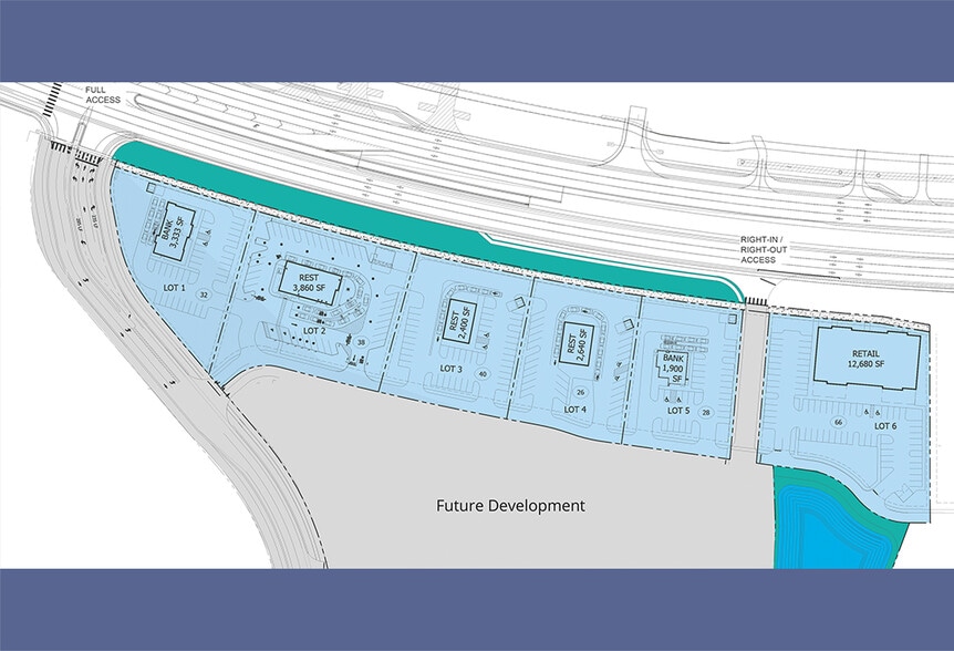 0 SWQ US 41 & SR 52, Land O' Lakes, FL for lease - Site Plan - Image 2 of 2
