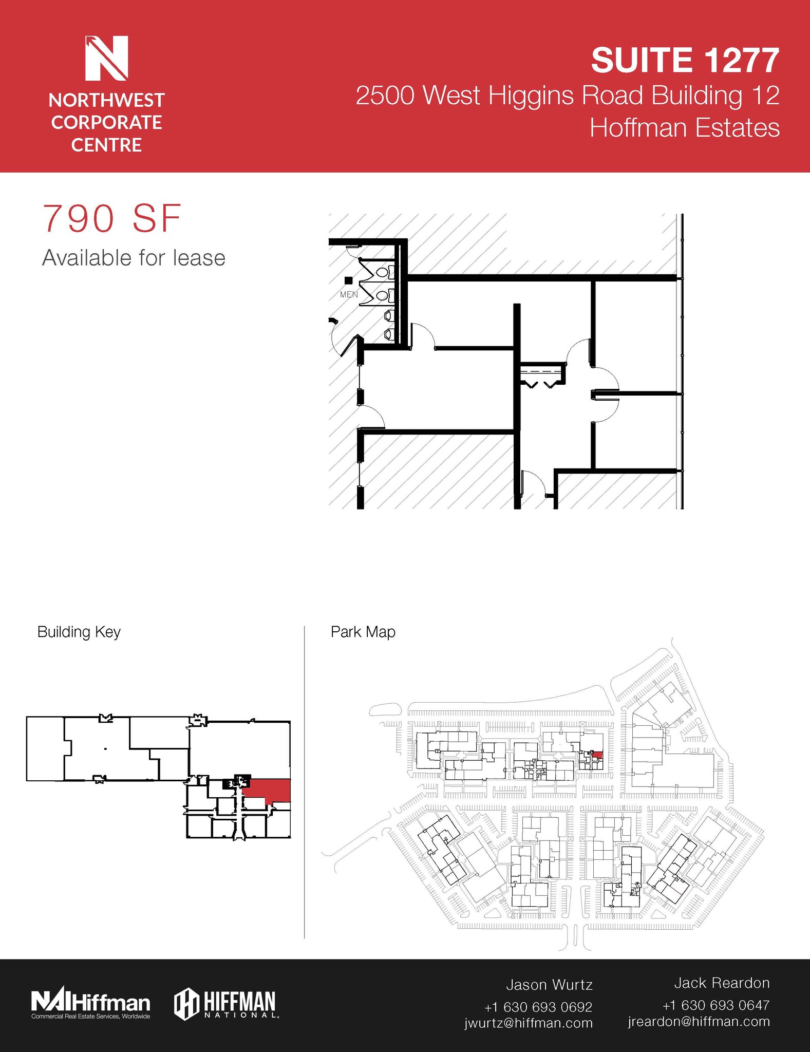 2500 W Higgins Rd, Hoffman Estates, IL for lease Floor Plan- Image 1 of 1