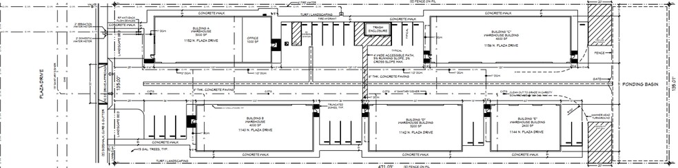 1152 N Plaza Dr, Visalia, CA for sale - Site Plan - Image 3 of 3