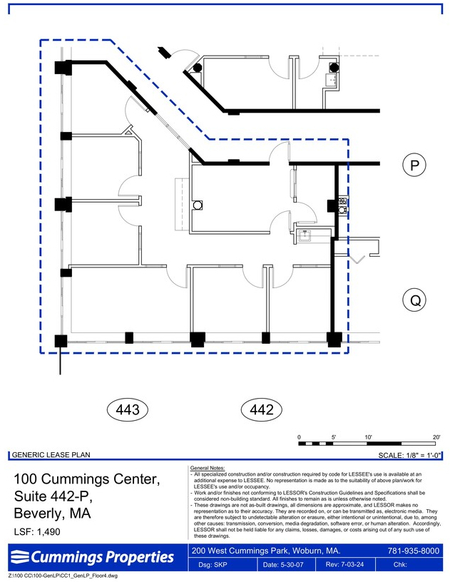 100 Cummings Ctr, Beverly, MA for lease Building Photo- Image 1 of 1