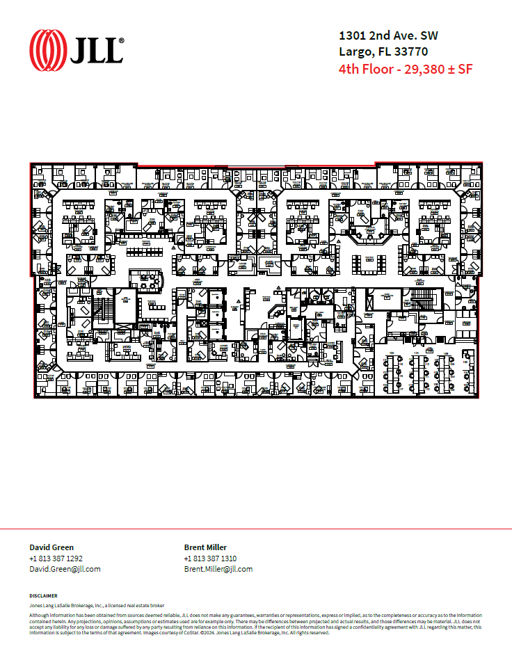 1301 2nd Ave SW, Largo, FL for lease Floor Plan- Image 1 of 1