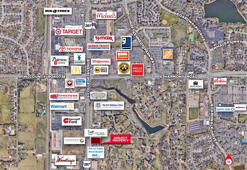 4858 College Ave, Fort Collins, CO for sale - Site Plan - Image 1 of 1