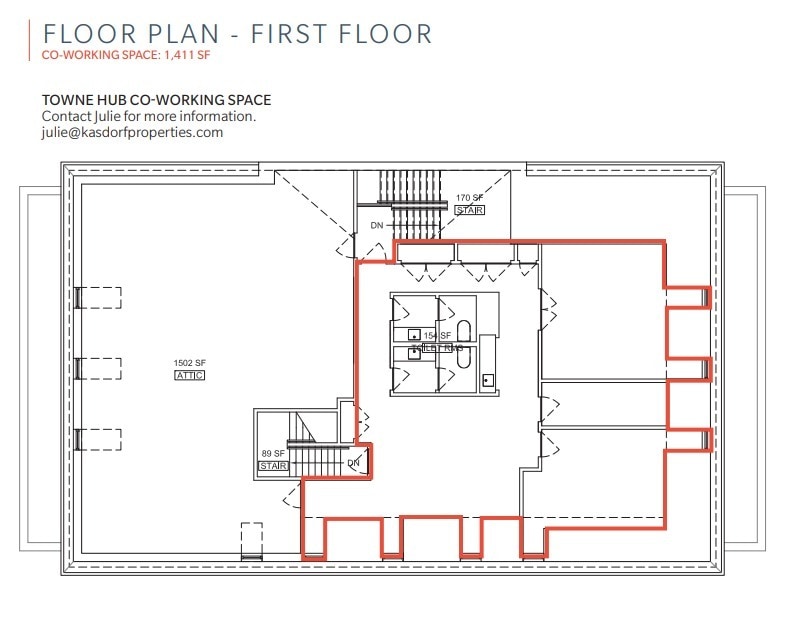 11019 N Towne Square Rd, Mequon, WI for lease Floor Plan- Image 1 of 1