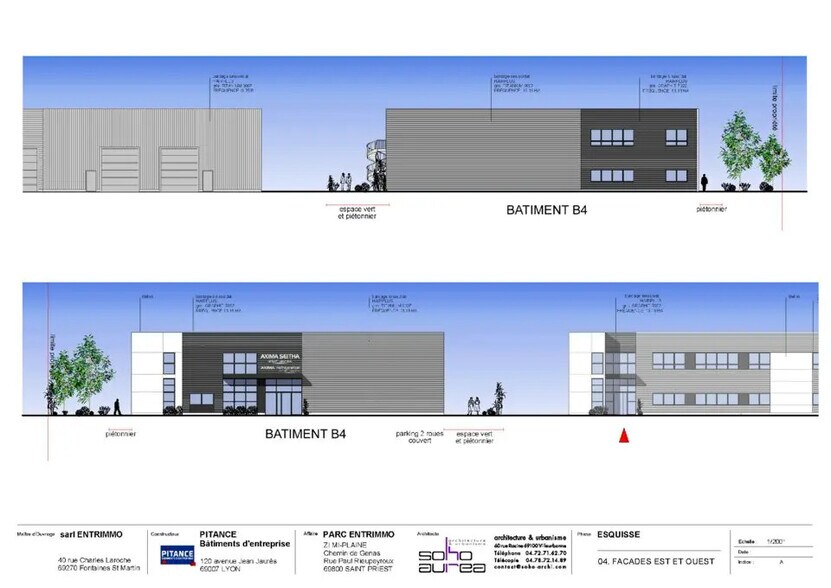 Flex in Saint-Priest for lease - Floor Plan - Image 1 of 1