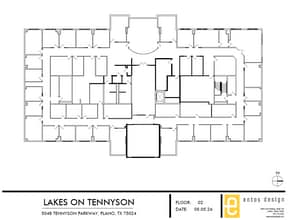 5048 Tennyson Pky, Plano, TX for lease Floor Plan- Image 1 of 3