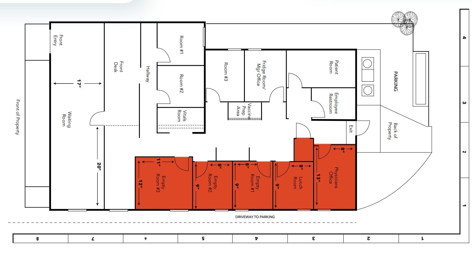 1143 N Lake Ave, Pasadena, CA for lease Floor Plan- Image 1 of 1