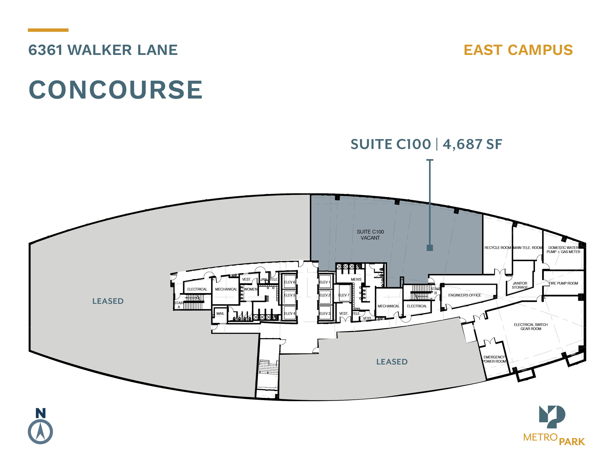 6361 Walker Ln, Alexandria, VA for lease Floor Plan- Image 1 of 1