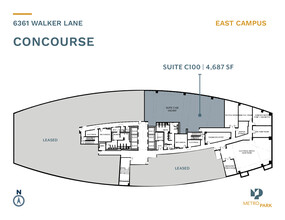 6361 Walker Ln, Alexandria, VA for lease Floor Plan- Image 1 of 1